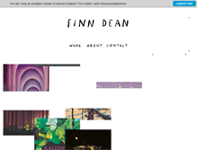 Tablet Screenshot of finndean.com